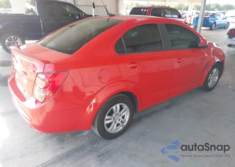 2012 Chevrolet Sonic 1Ls из США, поврежденный, VIN 1G1JB5SH5C4226409